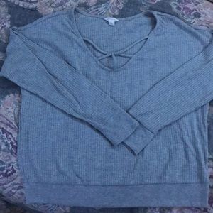 Aeropostale gray long sleeve